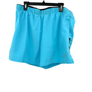 Nike size XL standard fit 5" length blue running shorts‎ NEW with tags